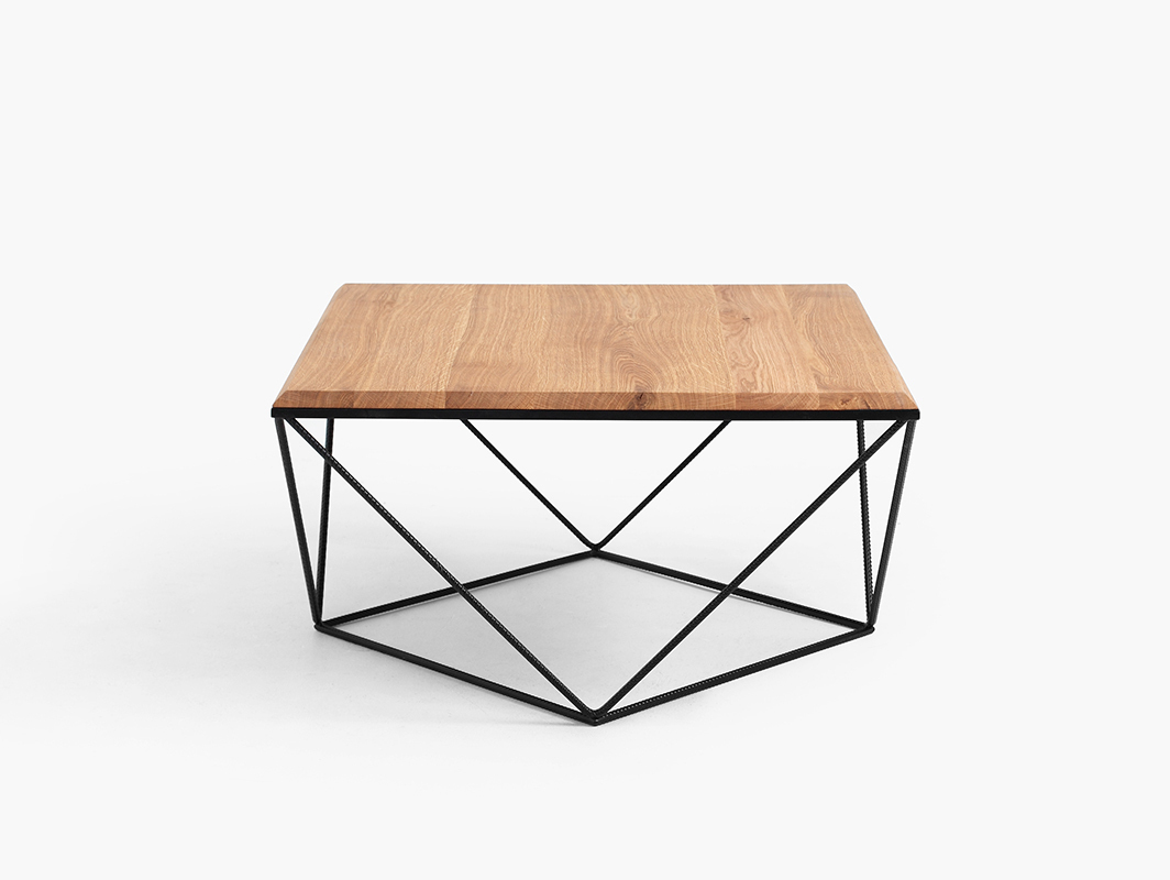 Display DARYL SOLID WOOD 80 coffee table DARYL SOLID WOOD 80 coffee table