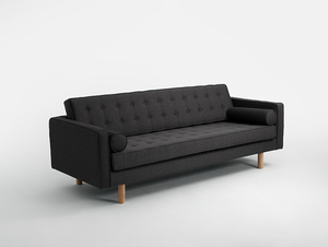 Three-seat sofa-bed TOPIC WOOD small 0