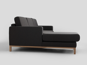 2-seat corner with chaise longue SCANDIC L small 2