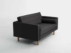 Double sofa bed TOPIC WOOD small 3