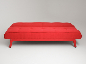CustomForm MODES 2-Seater Sofa Bed Bloody Red ET60 Black small 2