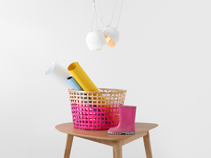 POPO 2 hanging lamp - white 1 POPO 2 hanging lamp - white small 1
