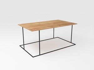 WALT SOLID WOOD 100x60 coffee table small 7