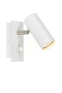 Wall Light Markslojd Barcelona White Metal 1-Light 107346 small 0