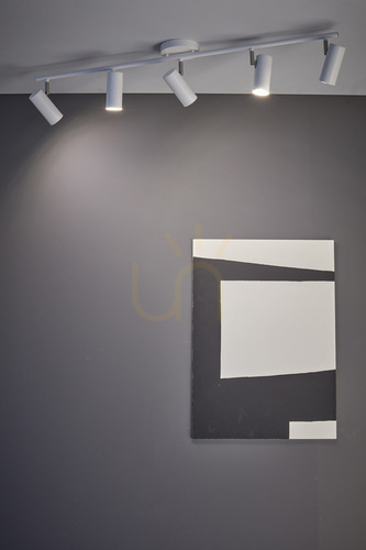Check Ceiling Lamp Markslojd Barcelona 5-Light White Metal 107352