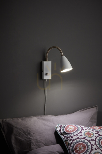 Check Wall Light Markslojd CIRO Flex White Metal 1-Light Dimmer 107410