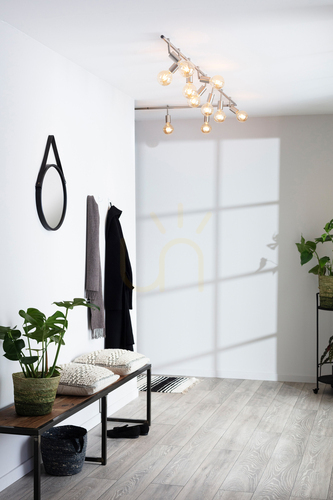 Check Plafond Markslojd EXPAND 107510 2-lichts spot staal 50,8 cm E27