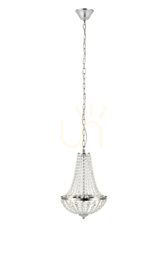 Check Chandelier Markslojd Granso 107550 Chrome Crystal 2-Light IP44