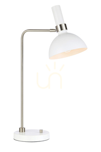 Table Lamp Markslojd LARRY White Metal Dimmer 107502 small 0