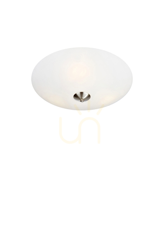 Check Ceiling Light Markslojd POLAR 107360 Frosted Glass Steel 35 cm 2-Light