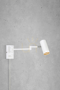 Wall Light Markslojd Torino White Metal Dimmer 107538 small 1