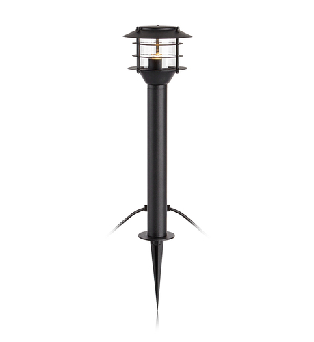 Check Outdoor Bollard Light Markslojd Garden 24 45cm Black 3W 107290