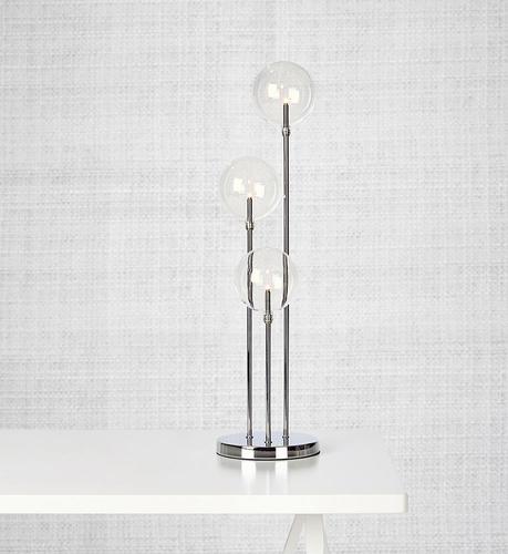 Check Candlestick Markslojd MÄSTER 3-Light Chrome Metal 60 cm 704476