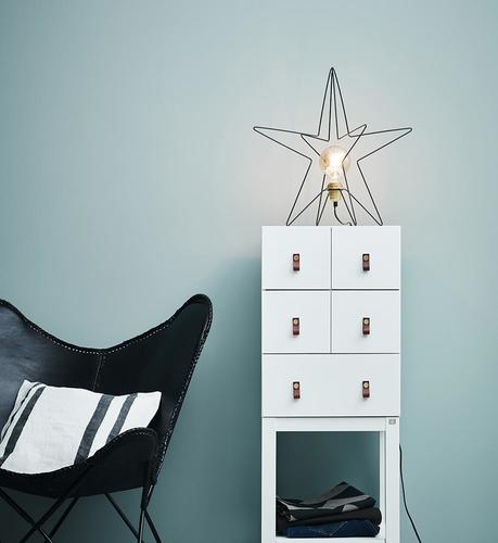 Check Metal Star Decor Light Markslojd Asterix Black 49x48 cm 704425