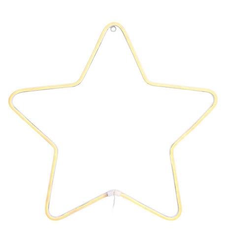 Check Outdoor LED Star Markslojd Montana White Plastic 50 cm 704473