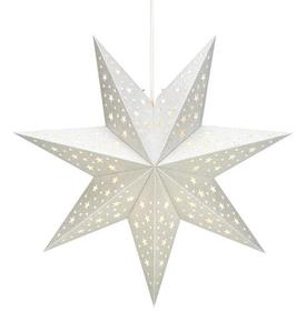 Paper Star Pendant Lamp Markslojd Solvalla White 45 cm 704416 small 1