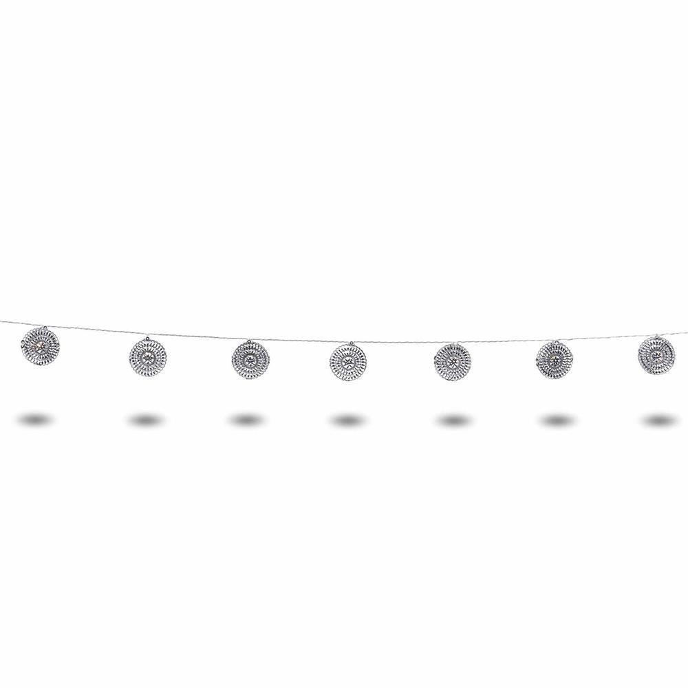 Light Chain Markslojd Round Decorations 10 LED Silver 1.9 m 703172
