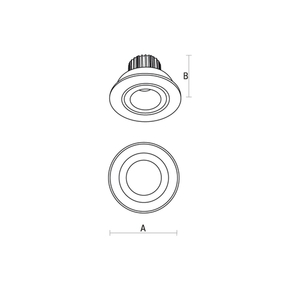 Wires Ii 6 W Cob 38 St 230 V Nw Eyelet Led Ring Brushed Aluminum 1 Wires Ii 6 W Cob 38 St 230 V Nw Eyelet Led Ring Brushed Aluminum small 1