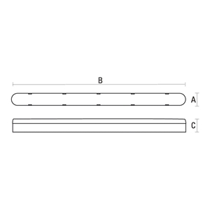 LIMEA LED Waterproof Batten 24 W 2400 lm 4000 K IP66, 60 cm, Grey, Clear Diffuser, SpectrumLED small 1