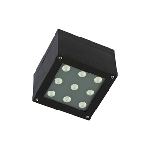SpectrumLED BERENIQUE black surface-mounted LED light 9 W 3000 K 15° IP44 small 0