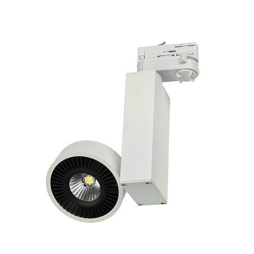 Check Spectrum LED MADARA COB Track Spotlight 10 W 800 lm 3000 K, 45°, Three-phase EUTRAC, White