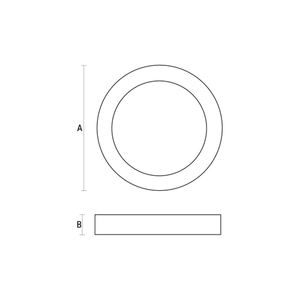 Algine Eco Led Round 230 V 12 W Ip20 Cw Ceiling WHITE Surface Frame 1 Algine Eco Led Round 230 V 12 W Ip20 Cw Ceiling WHITE Surface Frame small 1