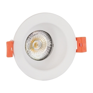 Fiale III Gu10 Round 2 White flush mount luminaire small 0