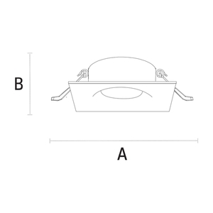 Fiale V Gu10 Square White 1 Fiale V Gu10 Square White small 1