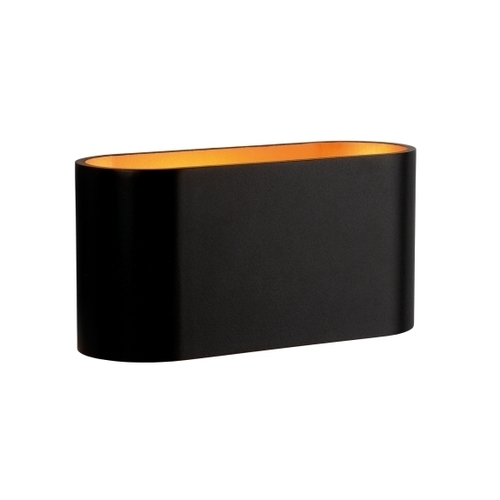 Check Squalla wall lamp G9 Ip20 Black Gold
