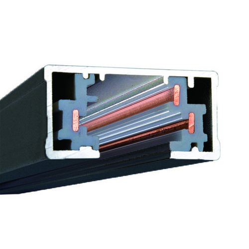Check 1-phase busbar 2m Black Spectrum Sps 1F