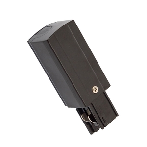 Power supply End busbar 3F Left, Black Spectrum PL small 0