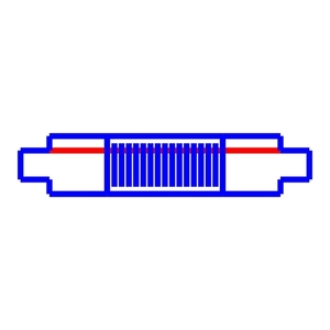 Flexible connector black, 3F Eurostandard busbar - EUTRAC - Spectrum small 1