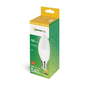 Led candle E 14 230 V 6 W Nw Spectrum small 1