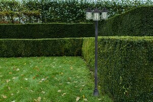 Outdoor Pole Light Lutec CATE 7264230213 Rust 3-Light 190 cm E27 small 1
