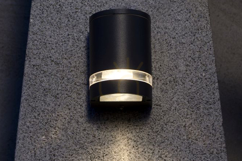 Check Outdoor Wall Lamp Lutec Focus 5604101118 Anthracite Aluminum 1-Light