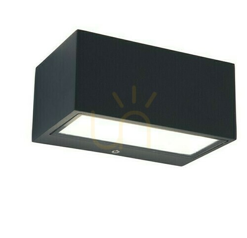 Check Outdoor Wall Lamp Lutec GEMINI LED 11W 4000K Anthracite 5189102118