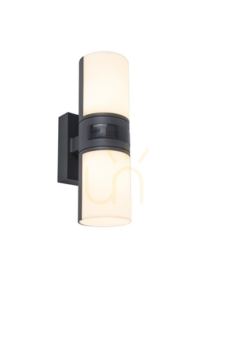 Check Outdoor Wall Lamp Lutec CYRA Anthracite LED 15W 3000K Sensor 5198102118