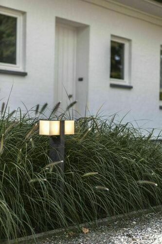 Check Outdoor Post Light Lutec CUBA 7193801118 LED 23W 3000K Anthracite 75cm