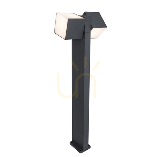 Check Outdoor Post Light Lutec CUBA 7193801118 LED 23W 3000K Anthracite 75cm