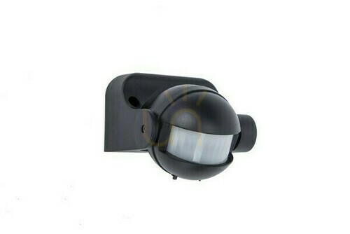 Check Motion Sensor Lutec SPHERE Black Outdoor Wall Mounted 12 m 9701601330