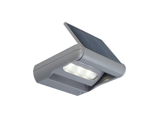 Check Outdoor Wall Lamp Lutec MINI LEDSPOT LED 18.1 cm Grey Plastic 4000K