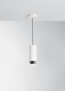Hanging lamp Fabbian Claque F43 20W 20cm - White - F43 A04 01 0 Hanging lamp Fabbian Claque F43 20W 20cm - White - F43 A04 01 small 0
