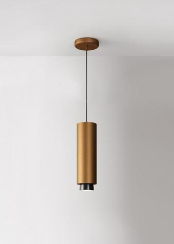 Check Hanging lamp Fabbian Claque F43 20W 30cm - Bronze - F43 A06 76