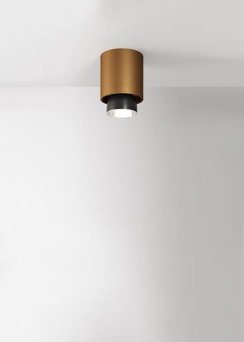 Check Spotlight Fabbian Claque F43 20W 10cm - Bronze - F43 E02 76