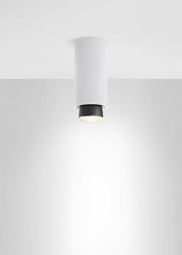 Check Spotlight Fabbian Claque F43 20W 20cm - White - F43 E03 01
