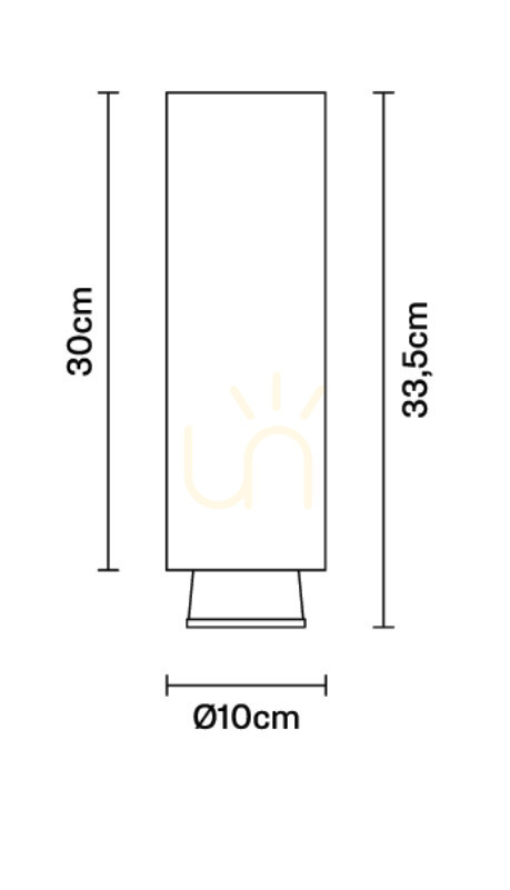 Preview Spotlight Fabbian Claque F43 20W 30cm - White - F43 E06 01 Spotlight Fabbian Claque F43 20W 30cm - White - F43 E06 01