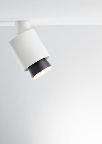 Check Spotlight Fabbian Claque F43 20W Movable - White - F43 E08 01