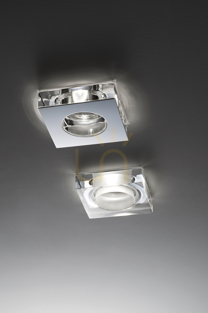 View Fabbian LUI Faretti 7W GU5.3 Mesh - Polished Steel - D27 F12 35 Fabbian LUI Faretti 7W GU5.3 Mesh - Polished Steel - D27 F12 35