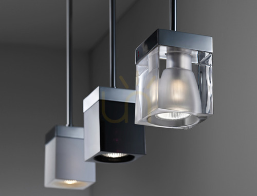 Check Fabbian Cubetto pendant lamp - White - D28 A01 01