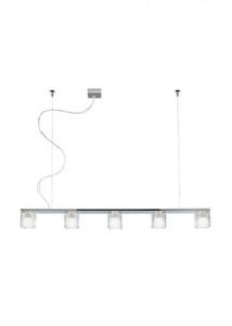 Fabbian Cubetto Pendant Lamp - Transparent - D28 A05 00 0 Fabbian Cubetto Pendant Lamp - Transparent - D28 A05 00 small 0